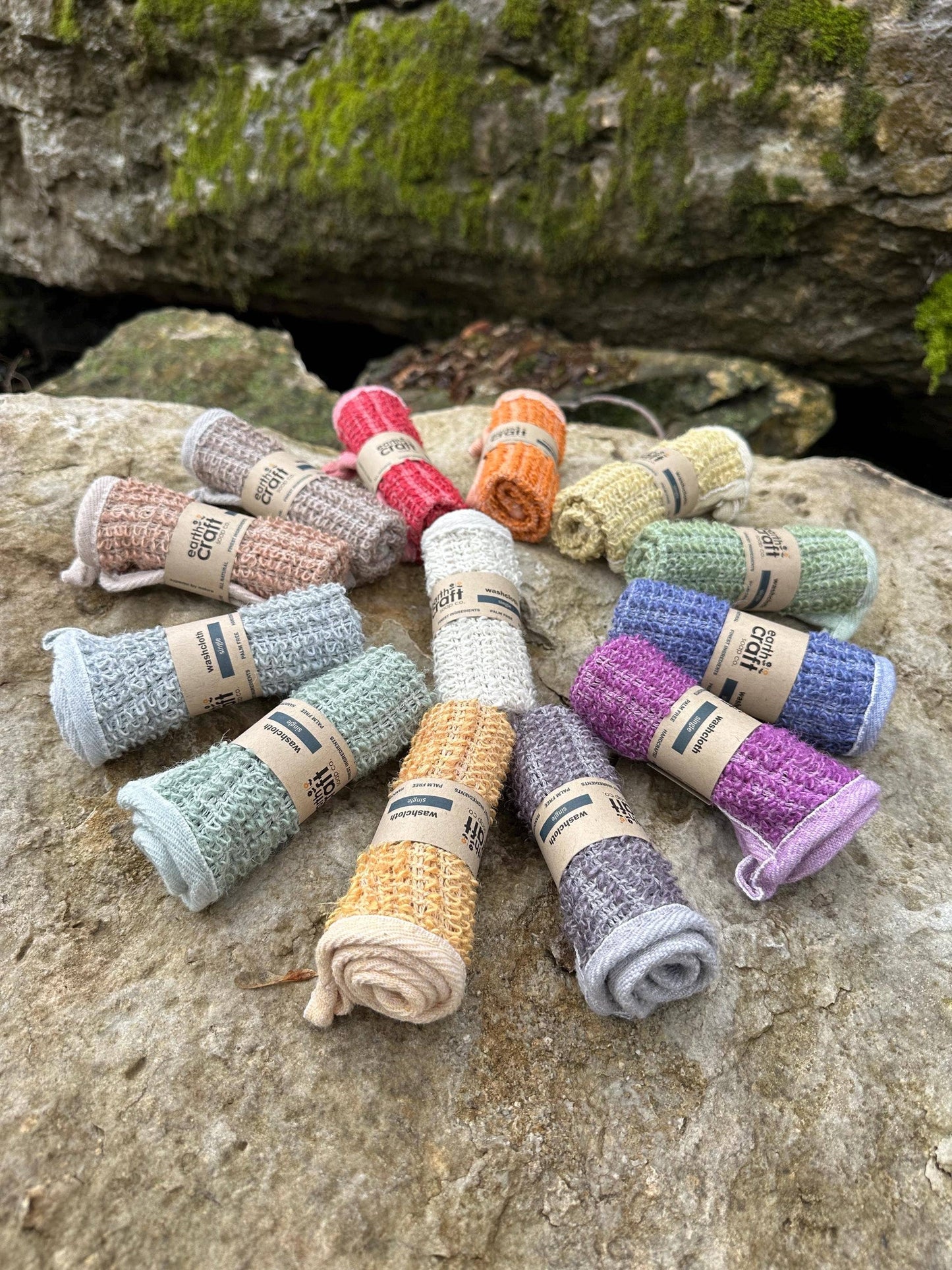 Natural Wash Cloth, Exfoliating Wash Cloth, Eco Friendly Product, Natural Body Scrub , Soap Saver, Compostable Bath Cloth