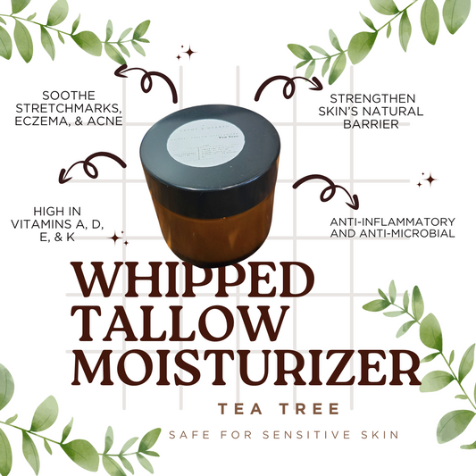 Tea Tree Whipped Tallow Moisturizer