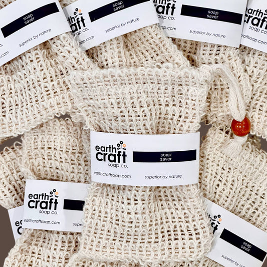 EarthCraft Natural Sisal Soap Saver Bags – Zero-Waste